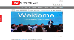Desktop Screenshot of oneelevator.com